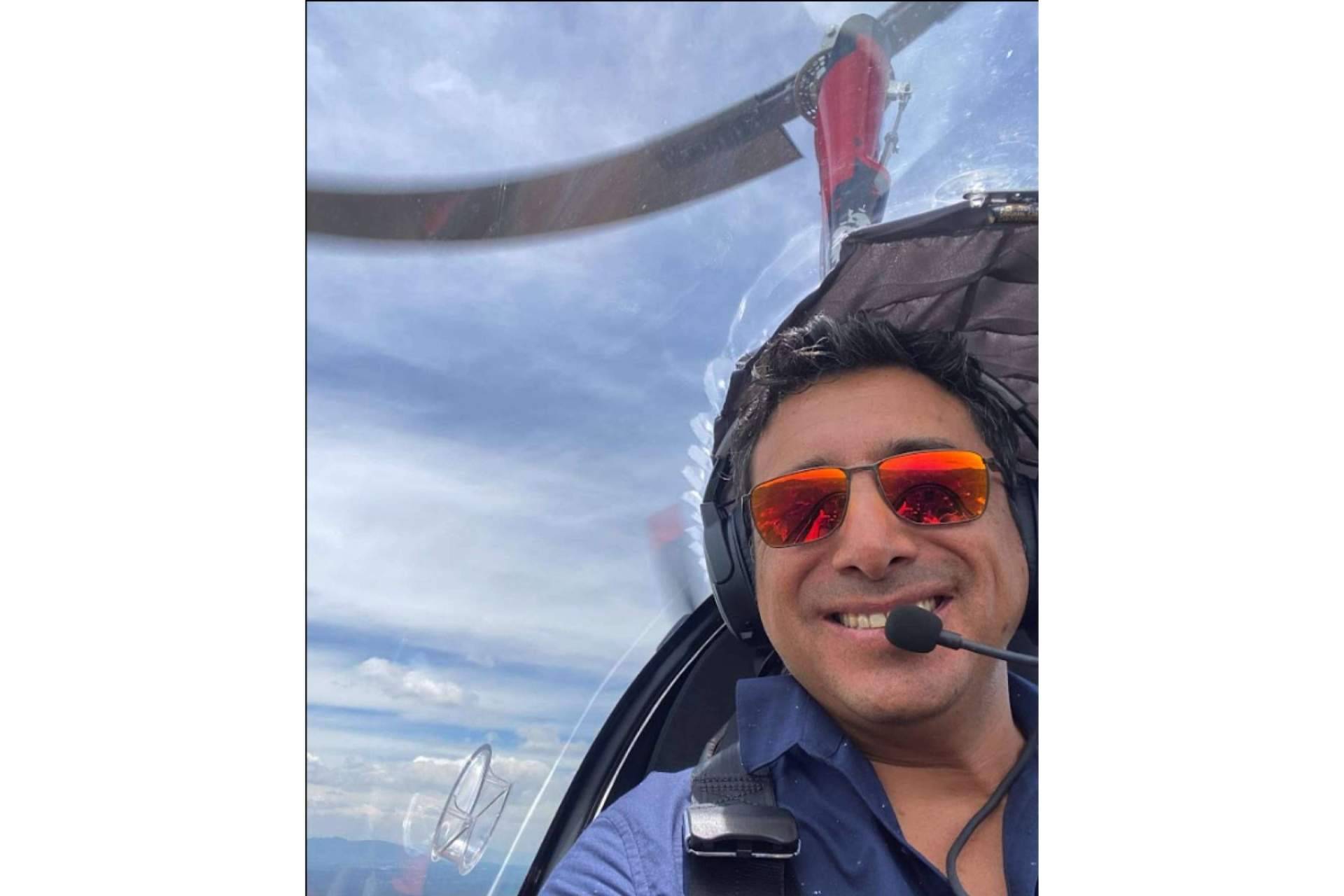 Captain Bernardo Moreno; advantages of the autogyro or gyrocopter