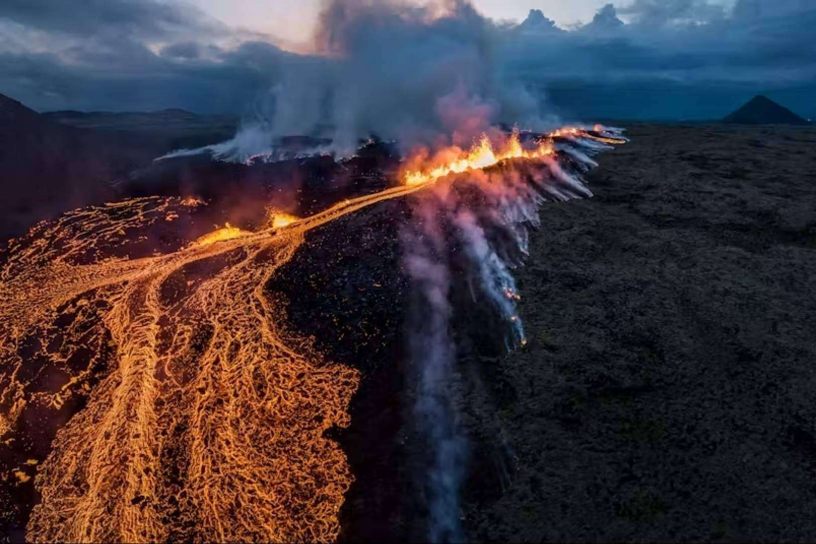 The volcanic eruption in Iceland has come to an end. Rent a car and start exploring