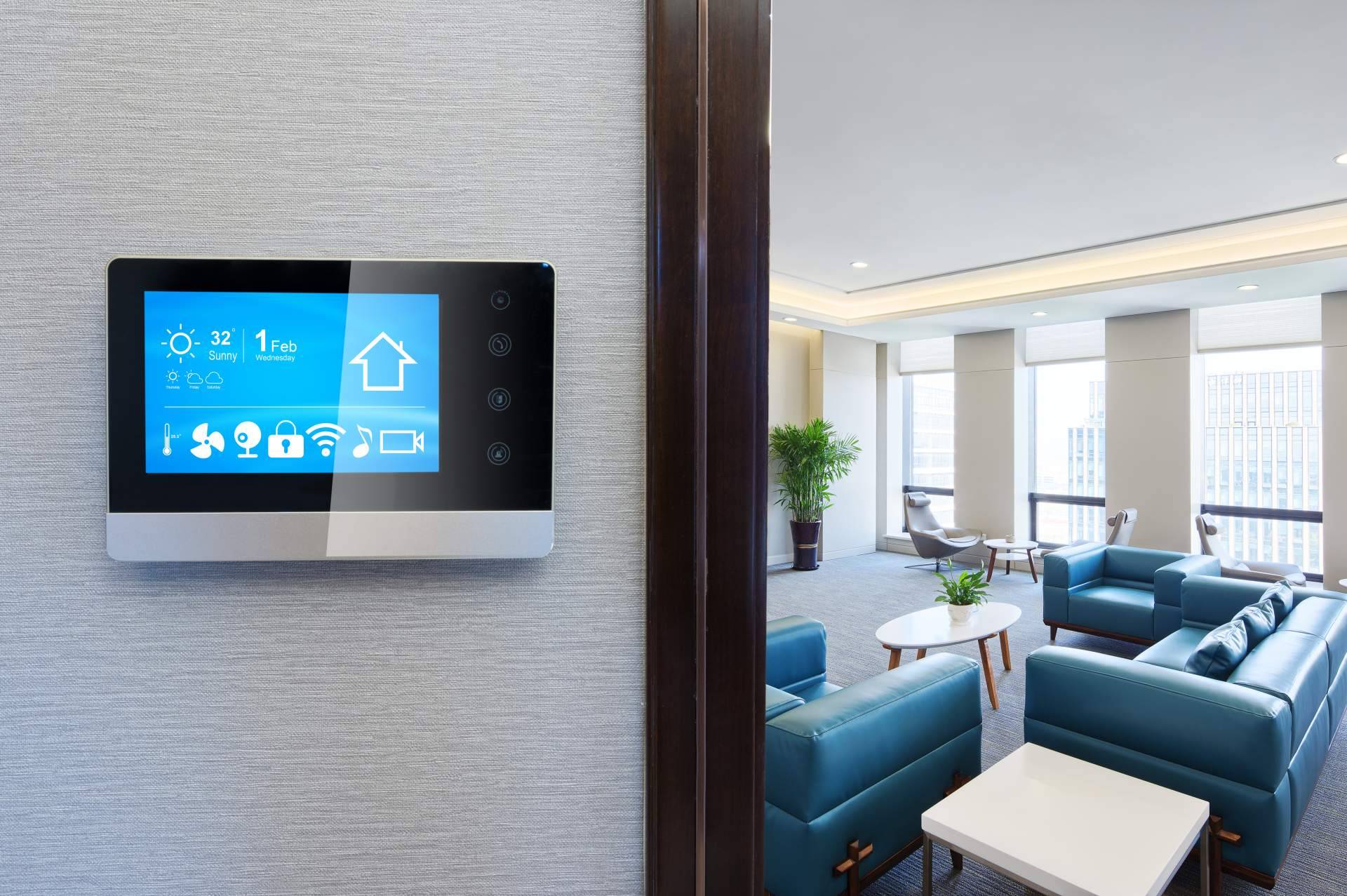 Meeting rooms integrated with BMS and BIM