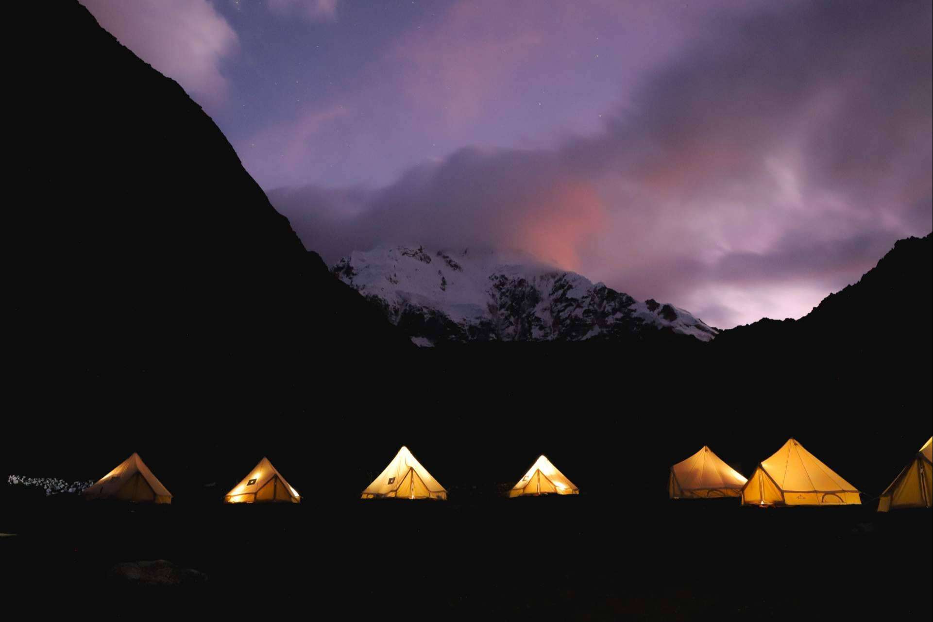 Glamping experience on the Salkantay Trek, adventure and comfort in perfect harmony